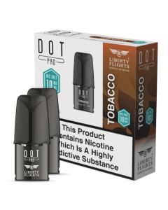 Tobacco Dot Pro Pods - Twin Pack - 10mg (Liberty Flights)