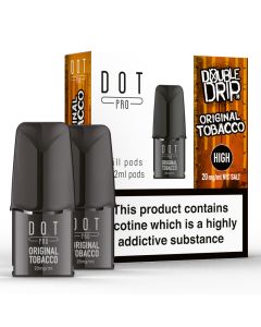 Original Tobacco Dot Pro Pods - Twin Pack (Double Drip)