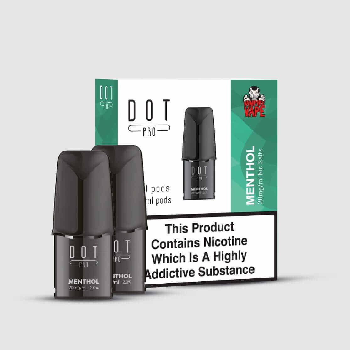 Shop menthol flavour Dot Pro pods